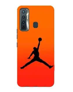 Чехол для TECNO Camon 17 с картинкой «Jordan Sunset»