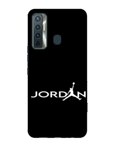 Чехол для TECNO Camon 17 с картинкой «Jordan White Logo» Чехол для TECNO Camon 17 с картинкой «Jordan White Logo»