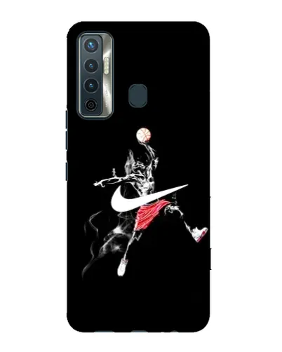Чехол для TECNO Camon 17 с картинкой «Jordan Jumpman» Чехол для TECNO Camon 17 с картинкой «Jordan Jumpman»