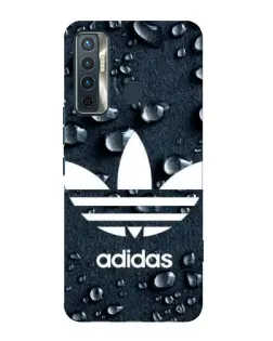 Чохол для TECNO Camon 17 з картинкою «Adidas Trefoil Blue» Чохол для TECNO Camon 17 з картинкою «Adidas Trefoil Blue»
