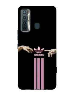 Чехол для TECNO Camon 17 с картинкой «Adidas Hands»