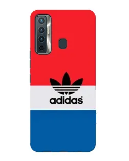 Чехол для TECNO Camon 17 с картинкой «Adidas Retro Block»