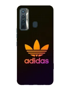 Чехол для TECNO Camon 17 с картинкой «Градиент Adidas»