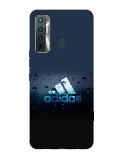 Чехол для TECNO Camon 17 с картинкой «Adidas Water Drops»