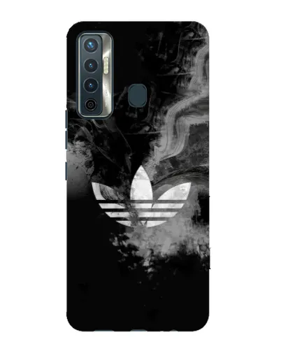 Чехол для TECNO Camon 17 с картинкой «Абстрактный дым Adidas» Чехол для TECNO Camon 17 с картинкой «Абстрактный дым Adidas»