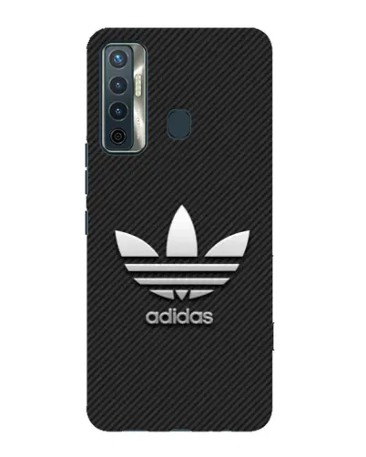 Чехол для TECNO Camon 17 с картинкой «Adidas Карбоновая текстура» Чехол для TECNO Camon 17 с картинкой «Adidas Карбоновая текстура»