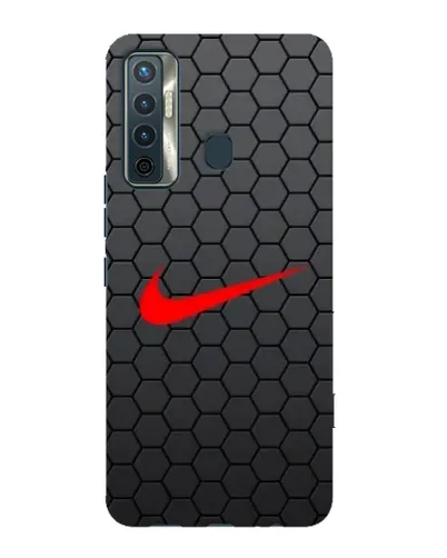 Чехол для TECNO Camon 17 с картинкой «Nike — карбоновая сетка» Чехол для TECNO Camon 17 с картинкой «Nike — карбоновая сетка»