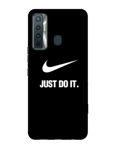 Чехол для TECNO Camon 17 с картинкой «Классический принт Nike» Чехол для TECNO Camon 17 с картинкой «Классический принт Nike»