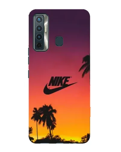 Чехол для TECNO Camon 17 с картинкой «Nike на закате солнца» Чехол для TECNO Camon 17 с картинкой «Nike на закате солнца»