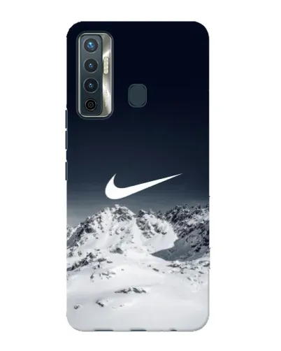Чехол для TECNO Camon 17 с картинкой «Nike — зимние горы» Чехол для TECNO Camon 17 с картинкой «Nike — зимние горы»