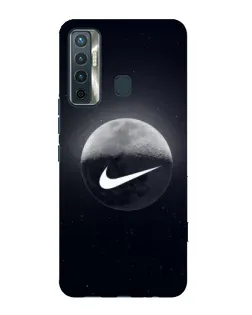Чехол для TECNO Camon 17 с картинкой «Nike в стиле граффити»