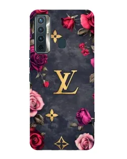 Чохол для TECNO Camon 17 з картинкою «Квітковий Louis Vuitton» Чохол для TECNO Camon 17 з картинкою «Квітковий Louis Vuitton»
