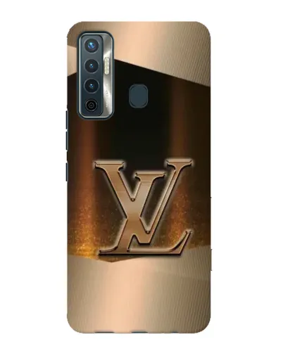 Чехол для TECNO Camon 17 с картинкой «LV — золотое сияние» Чехол для TECNO Camon 17 с картинкой «LV — золотое сияние»