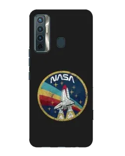 Чохол для TECNO Camon 17 з картинкою «NASA — емблема місії» Чохол для TECNO Camon 17 з картинкою «NASA — емблема місії»