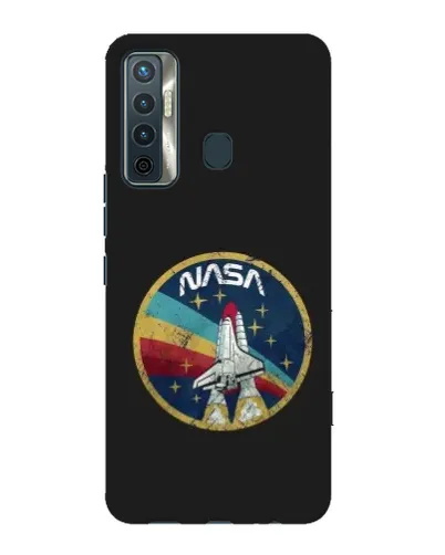 Чехол для TECNO Camon 17 с картинкой «NASA — эмблема миссии» Чехол для TECNO Camon 17 с картинкой «NASA — эмблема миссии»