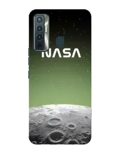 Чехол для TECNO Camon 17 с картинкой «NASA — лунный градиент»