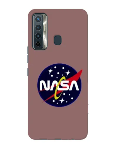 Чехол для TECNO Camon 17 с картинкой «NASA — ретро космос» Чехол для TECNO Camon 17 с картинкой «NASA — ретро космос»