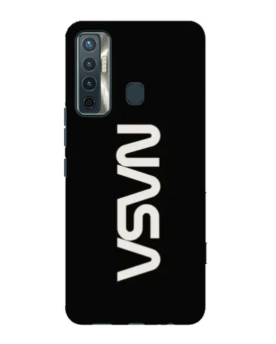 Чехол для TECNO Camon 17 с картинкой «NASA — вертикальный логотип» Чехол для TECNO Camon 17 с картинкой «NASA — вертикальный логотип»