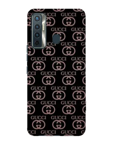 Чехол для TECNO Camon 17 с картинкой «Классическая монограмма Gucci» Чехол для TECNO Camon 17 с картинкой «Классическая монограмма Gucci»