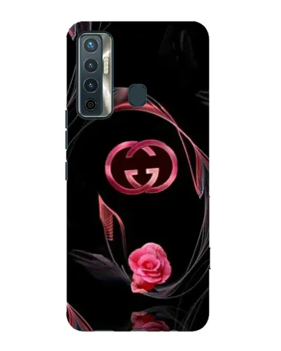 Чехол для TECNO Camon 17 с картинкой «Gucci — неоновая роза» Чехол для TECNO Camon 17 с картинкой «Gucci — неоновая роза»