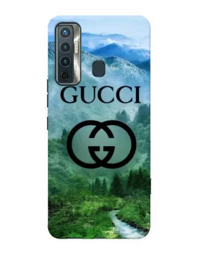 Чехол для TECNO Camon 17 с картинкой «Gucci — горный пейзаж» Чехол для TECNO Camon 17 с картинкой «Gucci — горный пейзаж»