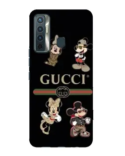 Чохол для TECNO Camon 17 з картинкою «Gucci — герої Disney та монограма» Чохол для TECNO Camon 17 з картинкою «Gucci — герої Disney та монограма»
