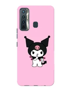 Чохол для TECNO Camon 17 з картинкою «Kuromi — рожева ніжність» Чохол для TECNO Camon 17 з картинкою «Kuromi — рожева ніжність»