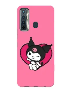 Чохол для TECNO Camon 17 з картинкою «Kuromi — любов у серці» Чохол для TECNO Camon 17 з картинкою «Kuromi — любов у серці»