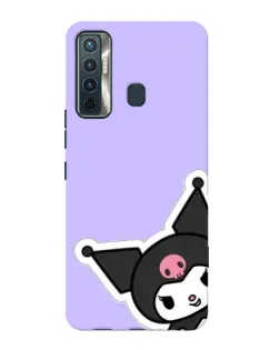 Чохол для TECNO Camon 17 з картинкою «Кумедна Kuromi» Чохол для TECNO Camon 17 з картинкою «Кумедна Kuromi»