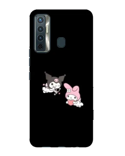 Чехол для TECNO Camon 17 с картинкой «My Melody и Kuromi» Чехол для TECNO Camon 17 с картинкой «My Melody и Kuromi»