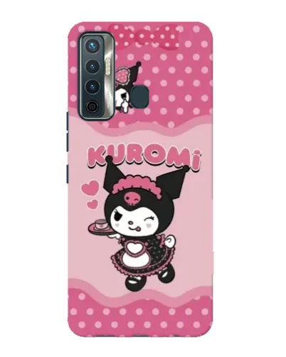 Чехол для TECNO Camon 17 с картинкой «Kuromi в очках» Чехол для TECNO Camon 17 с картинкой «Kuromi в очках»