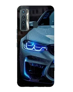 Чохол для TECNO Camon 17 з картинкою «Погляд BMW з синіми фарами» Чохол для TECNO Camon 17 з картинкою «Погляд BMW з синіми фарами»