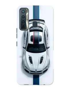 Чохол для TECNO Camon 17 з картинкою «Вид зверху — BMW M» Чохол для TECNO Camon 17 з картинкою «Вид зверху — BMW M»