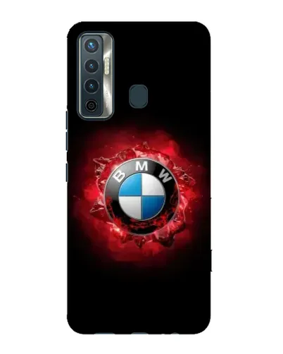 Чехол для TECNO Camon 17 с картинкой «Логотип BMW — вспышка» Чехол для TECNO Camon 17 с картинкой «Логотип BMW — вспышка»