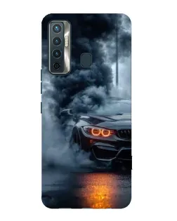 Чехол для TECNO Camon 17 с картинкой «BMW M-Power — абстракция» Чехол для TECNO Camon 17 с картинкой «BMW M-Power — абстракция»