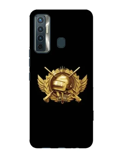 Чехол для TECNO Camon 17 с картинкой «PUBG — оранжевый градиент» Чехол для TECNO Camon 17 с картинкой «PUBG — оранжевый градиент»