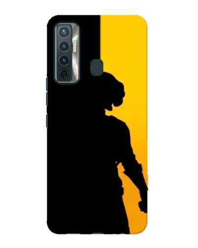 Чехол для TECNO Camon 17 с картинкой «Тень воина PUBG» Чехол для TECNO Camon 17 с картинкой «Тень воина PUBG»