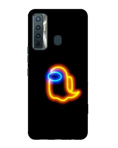Чехол для TECNO Camon 17 с картинкой «Among Us неоновое сияние» Чехол для TECNO Camon 17 с картинкой «Among Us неоновое сияние»