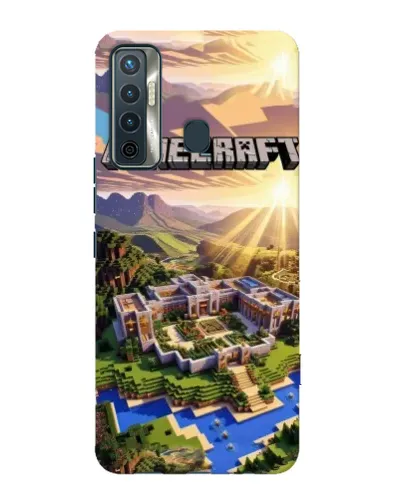 Чехол для TECNO Camon 17 с картинкой «Minecraft панорама» Чехол для TECNO Camon 17 с картинкой «Minecraft панорама»