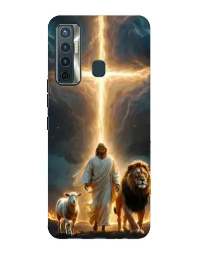 Чохол для TECNO Camon 17 з картинкою «Лев Юди та Світло» Чохол для TECNO Camon 17 з картинкою «Лев Юди та Світло»