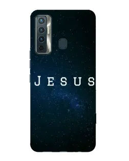 Чохол для TECNO Camon 17 з картинкою «Зоряне небо Jesus»