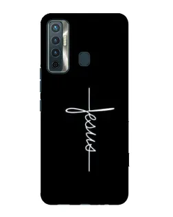 Чохол для TECNO Camon 17 з картинкою «Тонка лінія віри»