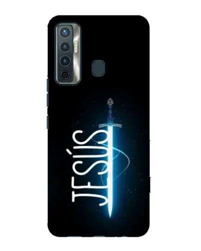 Чохол для TECNO Camon 17 з картинкою «Меч Духа Jesus» Чохол для TECNO Camon 17 з картинкою «Меч Духа Jesus»