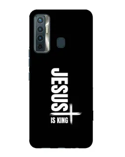 Чохол для TECNO Camon 17 з картинкою «Вертикаль віри Jesus»
