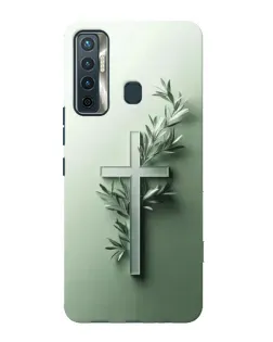 Чохол для TECNO Camon 17 з картинкою «Оливкова гілка» Чохол для TECNO Camon 17 з картинкою «Оливкова гілка»