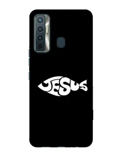 Чохол для TECNO Camon 17 з картинкою «Риба Jesus» Чохол для TECNO Camon 17 з картинкою «Риба Jesus»