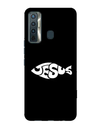Чохол для TECNO Camon 17 з картинкою «Риба Jesus» Чохол для TECNO Camon 17 з картинкою «Риба Jesus»