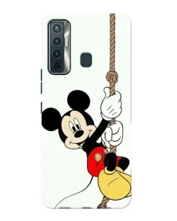 Чехол для TECNO Camon 17 с картинкой «Mickey на канате» Чехол для TECNO Camon 17 с картинкой «Mickey на канате»