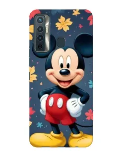 Чехол для TECNO Camon 17 с картинкой «Осенний Mickey Mouse»