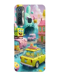 Чехол для TECNO Camon 17 с картинкой «Монстр-трак приключения» Чехол для TECNO Camon 17 с картинкой «Монстр-трак приключения»